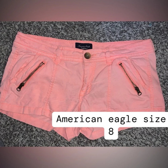 American Eagle acid wash shorts size 8 - Picture 1 of 4